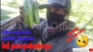Cara pedagang sayur keliling berjualan agar sayuran tidak tersisa banyak || 2020