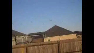 US Army Jumping From AC-130s Right By My House! FT Mitchell