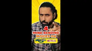 4 MUST WATCH MIND BLOWING MOVIES on NETFLIX & PRIME in HINDI | Films like Maharaja & Shutter Island!