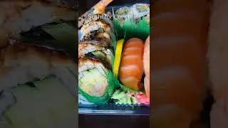 Sushi Time. Let’s eat Sushi for lunch. #shorts  #food  #food  #sushilovers  #sushi  #yummy