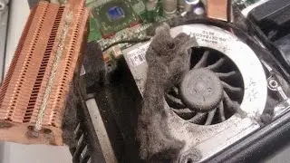 Чистка ноутбука от пыли Compaq