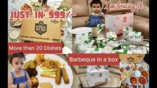 Barbeque Nation Buffet In a Box | Unlimited Buffet At home #buffet #barbecuenation #chandigarh