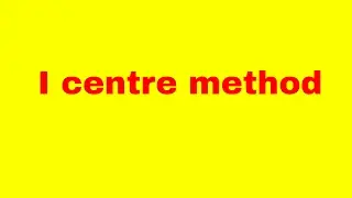 i centre method | i centre method solved question | instantaneous centre method nptel 