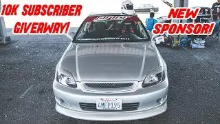 10K GIVEAWAY + NEW SPONSOR FOR THE TRACK CIVIC!