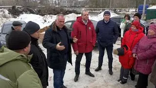 Юрий Крупенин провёл выездной строительный штаб в Вербилках