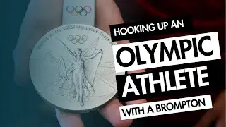 HOOKING UP AN OLYMPIC ATHLETE WITH A BROMPTON BICYCLE