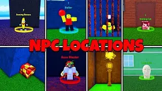 ALL NPC Locations in Meme Sea! Roblox
