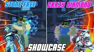 STONE FREE AND CRAZY DIAMOND SHOWCASE | JJBA Crusader's Heaven