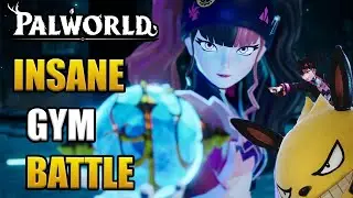 INCREDIBLE GYM BATTLE IN PALWORLD!