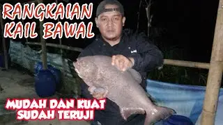 CARA MEMBUAT RANGKAIAN PANCING BAWAL || MENGGUNAKAN NEKLIN || BEST FISHING