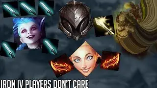 Iron IV players have stopped trying at this point - TROLLING Iron IV spectates