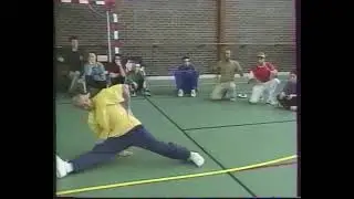 The Legendary B-Boy Karim Barouche ⭐ (R.I.P.) At The Workshop (Beuvry) Organized By My Mom (1997)