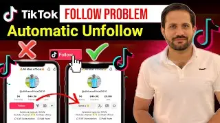 Tiktok follow unfollow problem|Tiktok follow and unfollow problem