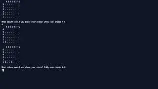 Connect4 C code