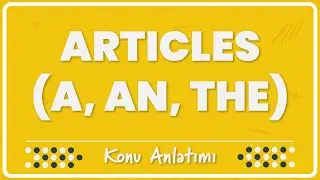 22- Articles (a, an, the) | Subject Description