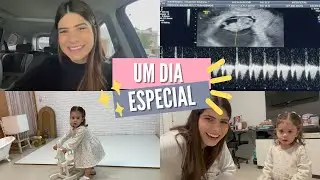 DIA DE VER O BEBÊ + ENSAIO DE FOTOS REVELANDO A GRAVIDEZ - Thamyê Baseggio