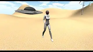 Unity RTS - UFO Complete / Humanoid Robot Intro