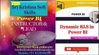 Dynamic Row Level Security || Power BI Tutorial||SS Skills|| (Part-14) 