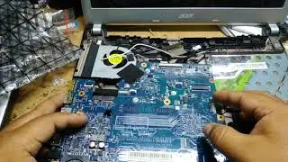 Unboxing motherboard Acer V5-431 BL