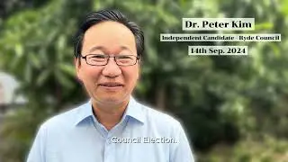 2024 City of Ryde Council Local Government Election - Vote 1 - Dr Peter Kim Independent Team