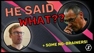Reacting To Maurizio Sarri Interview || This One Is A NO-BRAINER! || Juve Update