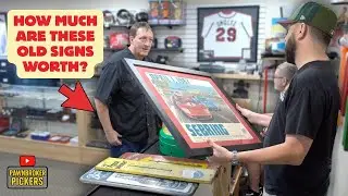 How Much Will These Old Signs Sell For?