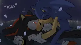 Sonadow comic 🖤 part 2 💙 song - ay ay Butterfly 🦋 shadow the hedgehog 🌹🌹🌹