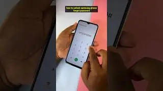 how to unlock samsung phone forgot password #shorts