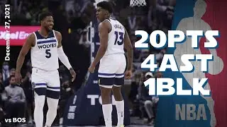 Nathan Knight | Dec 27, 2021 vs BOS | NBA highlights