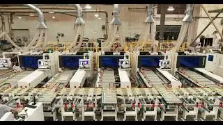 WISION GROUP HUAHUA Customer factory case -- six - side drill multi - machine connection line
