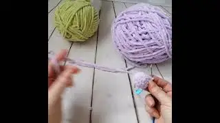 Мк тюльпан крючком. Амигуруми.
