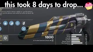 I finally won the 1/49 drop rate ... Midnight Coup (i want crafting so bad)