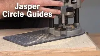 How To Cut Perfect Circles using your Router with Jasper Circle Guides
