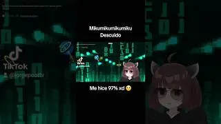 Mikumikumikumiku Descuido 97% #jorgepoottv #vtuber #geometrydash