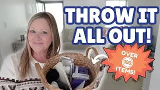 I Decluttered OVER 100 Items In Less Than 20 Minutes! YOU CAN TOO! ADHD Decluttering
