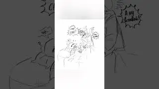 Ленивый Санс как обычно... (озвучка на русском, комикс) 