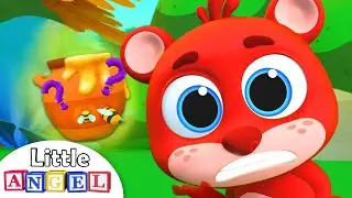 ¿Dónde está mi miel?, Peekaboo | Canciones Infantiles | Little Angel Español