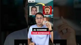 Try This AI For Change Face Expressions in Any Photo #shortsfeed  #shorts #ai #trendingshorts #tech