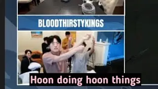 Hoon doing ZHUXIN dance / btk vs the valley / NACT SPRING