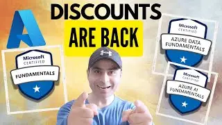 Azure certifications discounts are back 2024 | Huge Discount Azure Certification Voucher