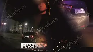 Тонированный и по встречке в Сургуте