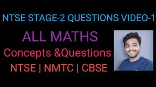 NTSE Preperation || NTSE STAGE 2 || CLASS 10