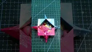 Paper Box to store the pearls #shorts #diy #art #craft #bff #gift #fun #asmr #kids #youtubeshorts
