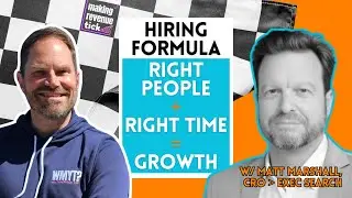 Hiring Masterclass: The Right People at the Right Time for Startup Growth w/ Matt & Richard