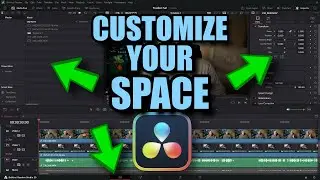 QUICK TIP: Customize AND Save your Workspace in Davinci Resolve 20!