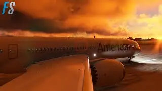 American 787-10 Dreamliner Taking off from Miami || MSFS 2020