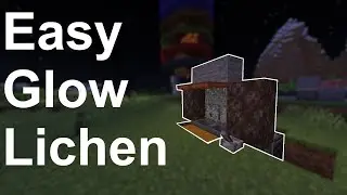 Easiest Glow Lichen Farm in Minecraft 1.19+ (AFK)