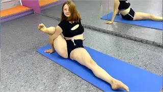 stretching the muscles of the legs/ HAPPY NEW FLEXIBLE/ 요가, CONTORTION, YOGA