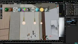 Adding texture for the lights part_1.... in Blender 4.2