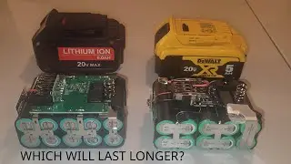 Tear down and Review Dewalt 6Ah clone battery | JoeteckTips